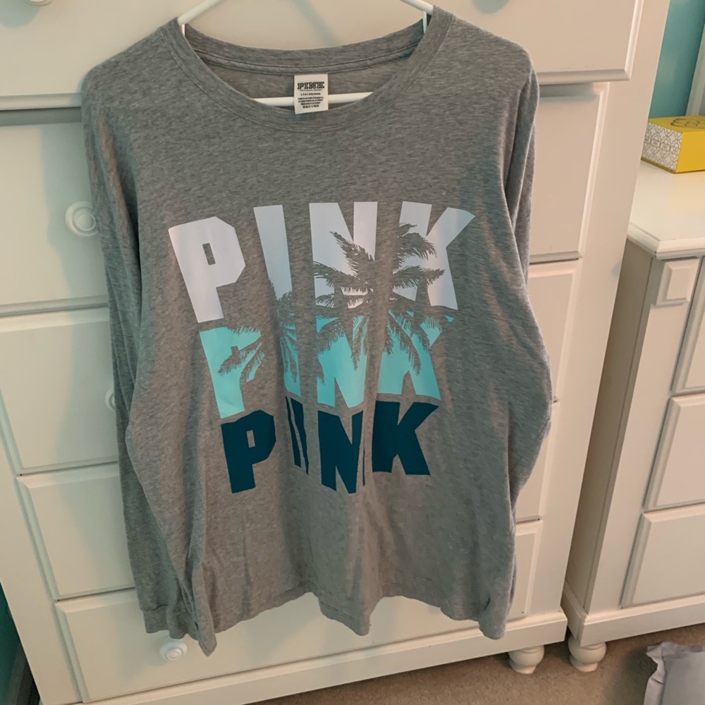 VS Pink Long Sleeve Tee